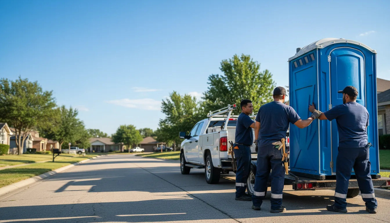 Portable Toilet Rental in Dodson, TX near me